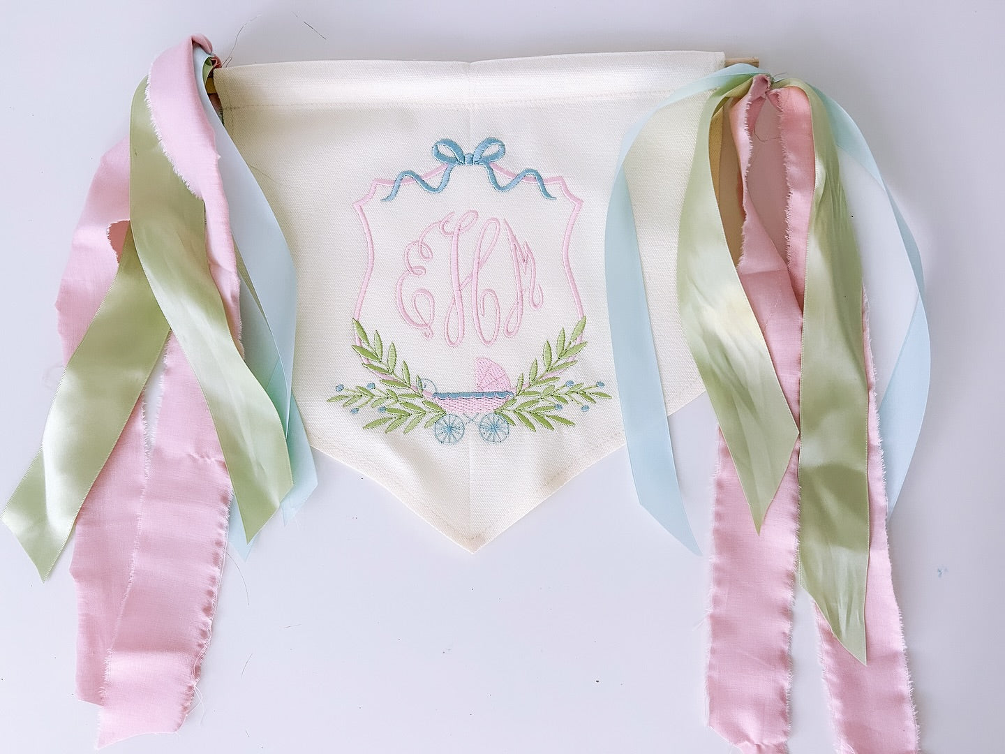 Monogram Crest Banner