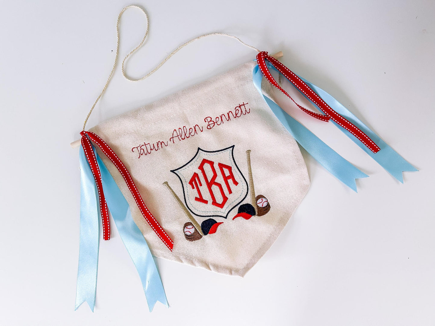 Monogram Crest Banner