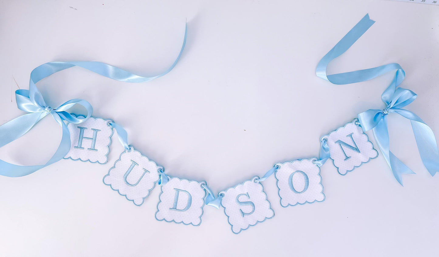BLUE Name Baner